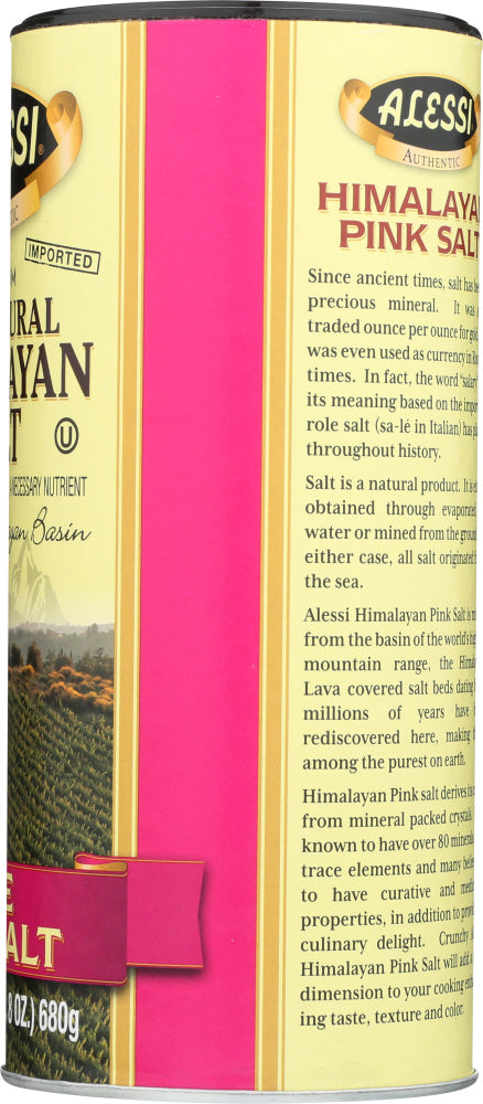 Alessi: Fine Pink Himalayan Salt, 24 Oz