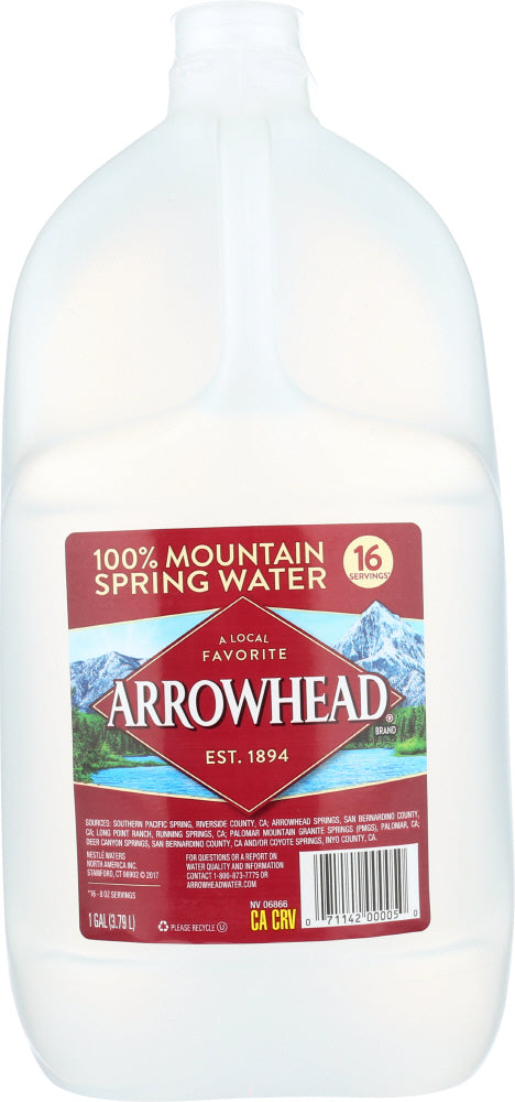 Arrowhead Water: Spring Water, 1 Ga