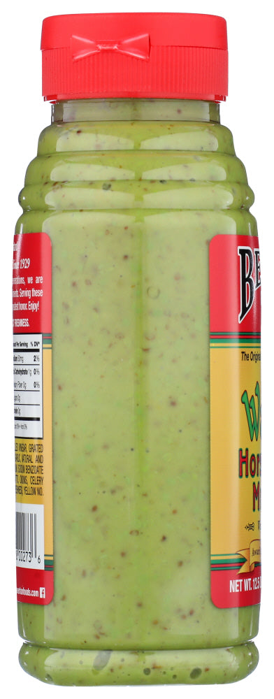 Beaver: Wasabi Horseradish Mustard, 12.5 Oz