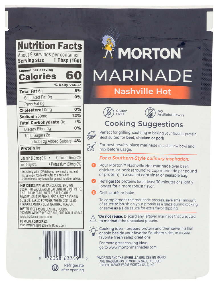 Morton: Nashville Hot Marinade, 5 Oz