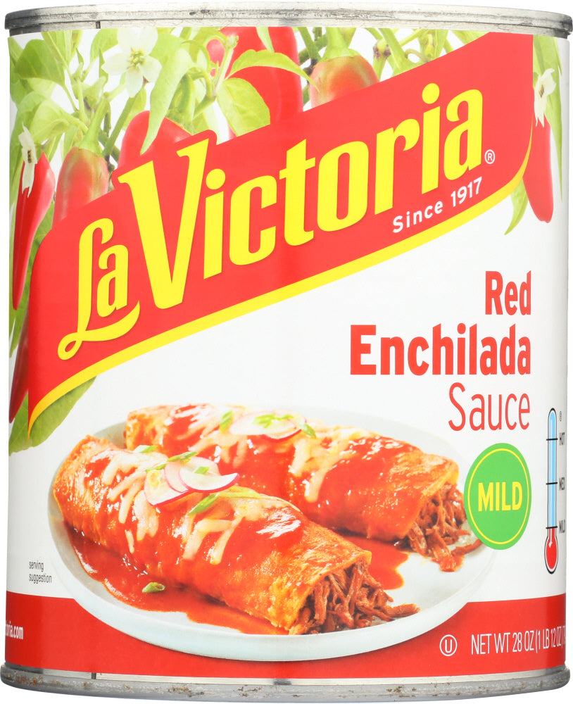 La Victoria: Sauce Enchlda Mild, 28 Oz