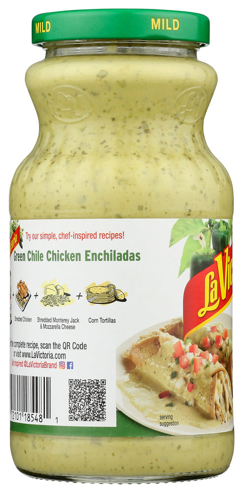 La Victoria: Green Chile Enchilada Sauce, 16 Oz