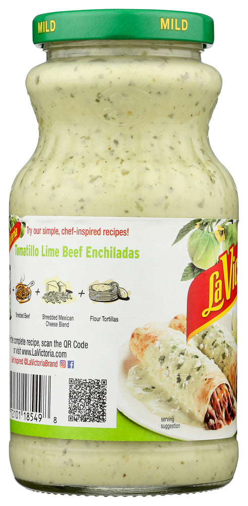 La Victoria: Tomatillo Lime Enchilada Sauce, 16 Oz