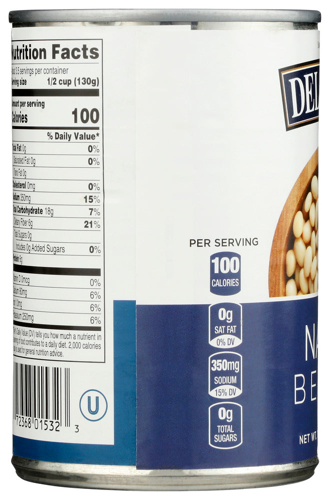 Delallo: Navy Beans, 15.5 Oz