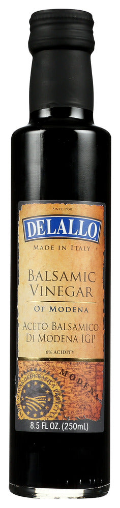 Delallo: Vinegar Balsamic, 8.5 Oz