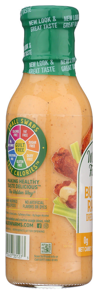 Walden Farms: Buffalo Ranch Zero Calorie Dressing And Dip, 12 Fo