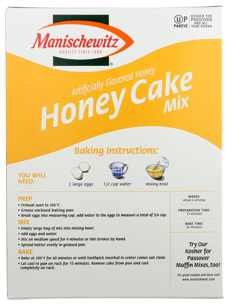 Manischewitz: Honey Cake Mix, 12 Oz