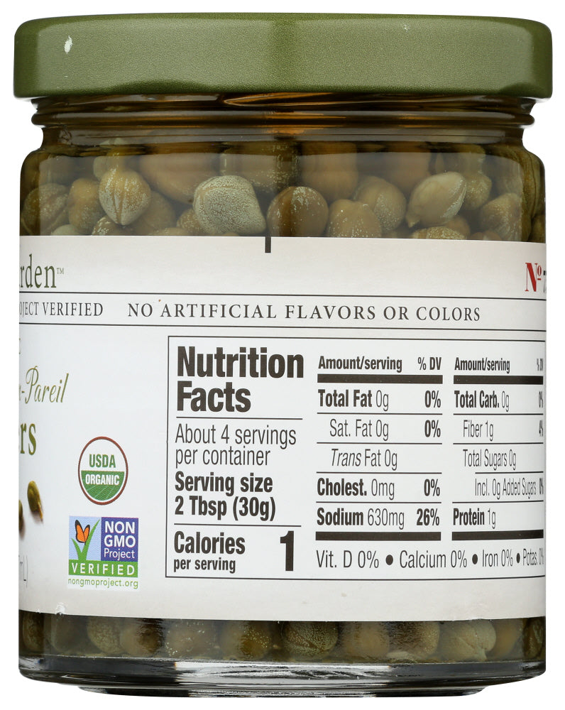 Jeff's Naturals: Imported Non Pareil Capers, 6 Oz