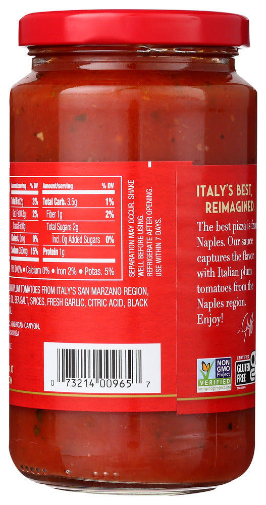 Mezzetta: Artisan Ingredients Pizza Sauce, 14 Oz