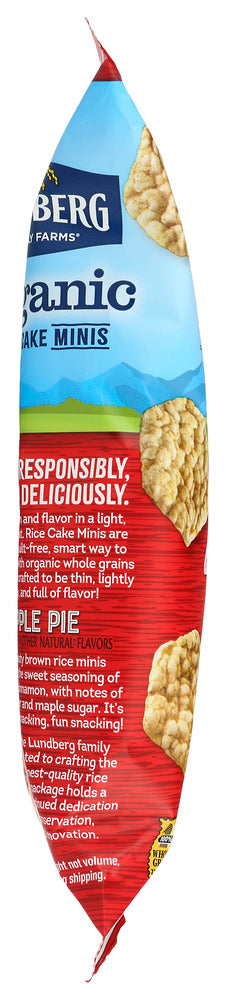 Lundberg: Rice Cakes Mini Appl Pie, 5 Oz