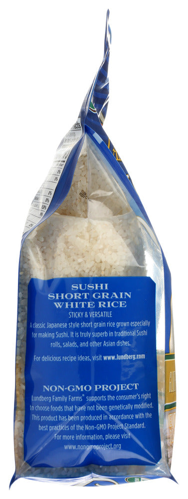 Lundberg: Organic California Sushi Rice, 4 Lb