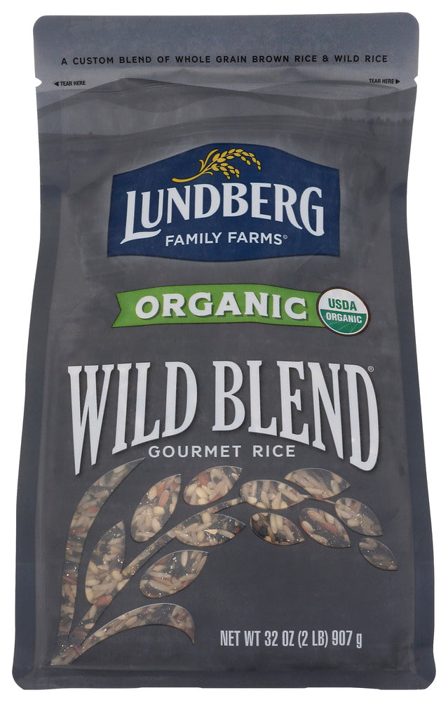 Lundberg: Organic Wild Blend Rice, 2 Lb