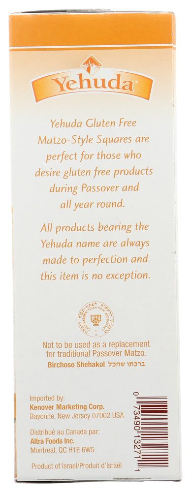 Yehuda: Egg Matzo Style Squares, 10.5 Oz