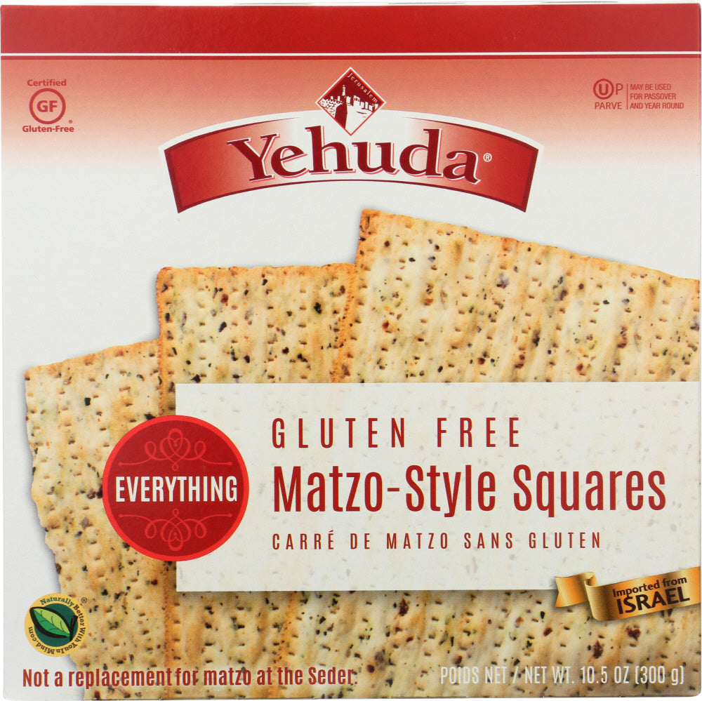 Yehuda: Everything Matzo Style Square, 10.5 Oz