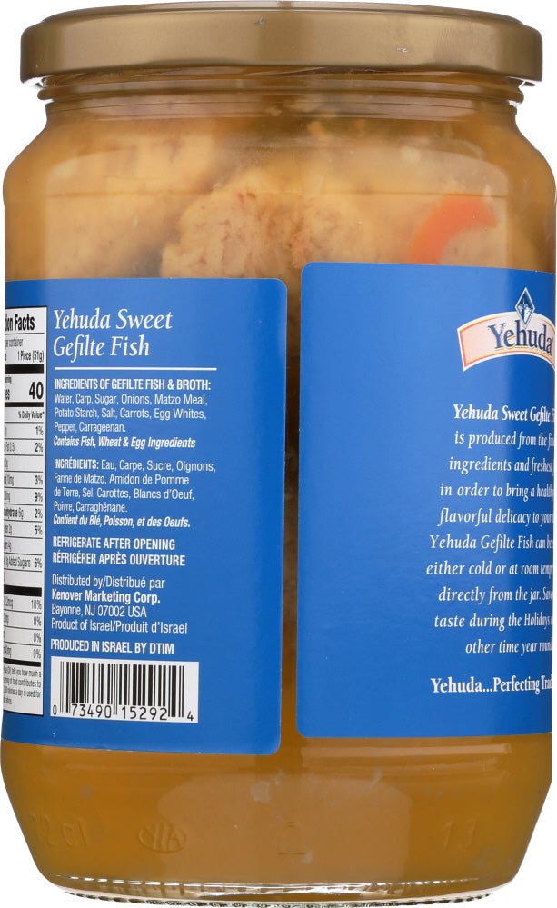 Yehuda: Gefilte Fish Sweet, 24 Oz