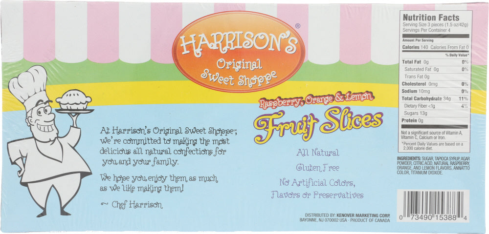 Harrisons Sweet Shoppe: Fruit Slices, 6 Oz