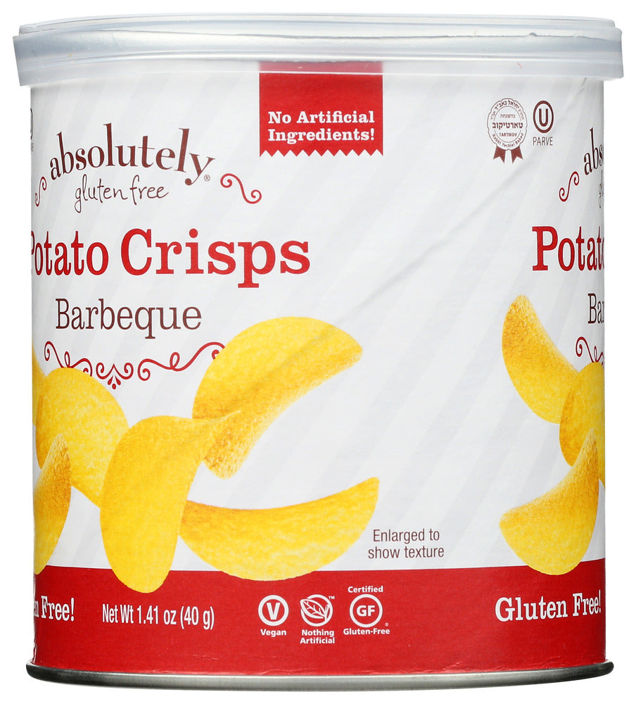 Absolutely Gluten Free: Barbecue Potato Crisps, 1.41 Oz