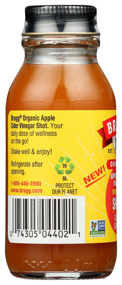 Bragg: Apple Cider Vinegar Carrot Ginger, 2 Oz