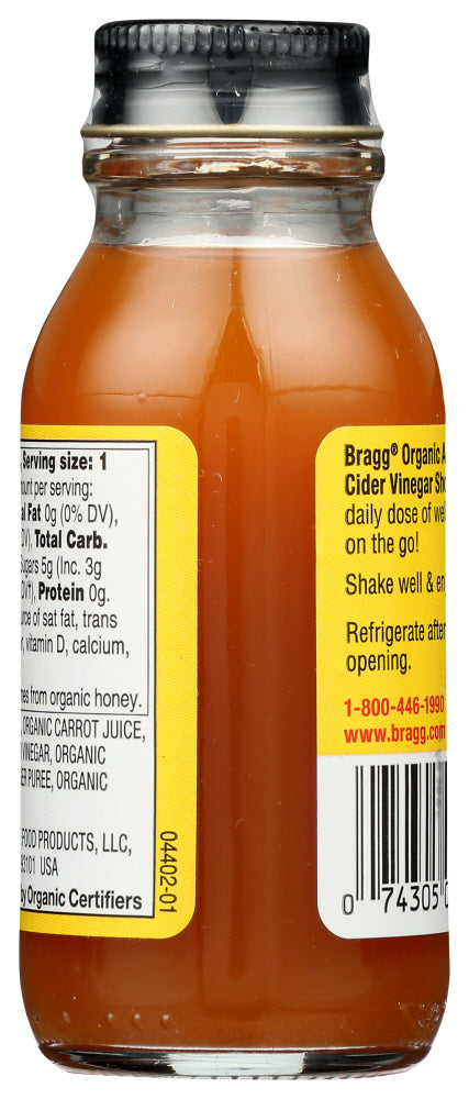 Bragg: Apple Cider Vinegar Carrot Ginger, 2 Oz