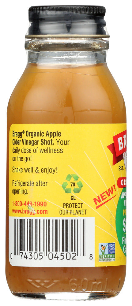 Bragg: Appl Cidr Vin Pnappl Cayn, 2 Oz