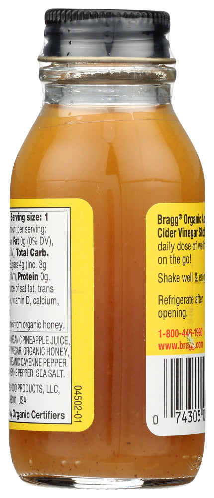 Bragg: Appl Cidr Vin Pnappl Cayn, 2 Oz