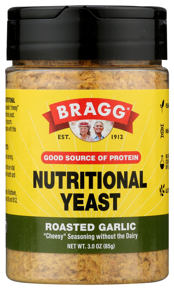 Bragg: Yeast Nutritional Garlic, 3 Oz