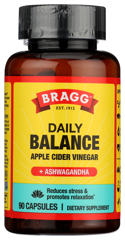 Bragg: Daily Balance Acv Supplement, 90 Cp