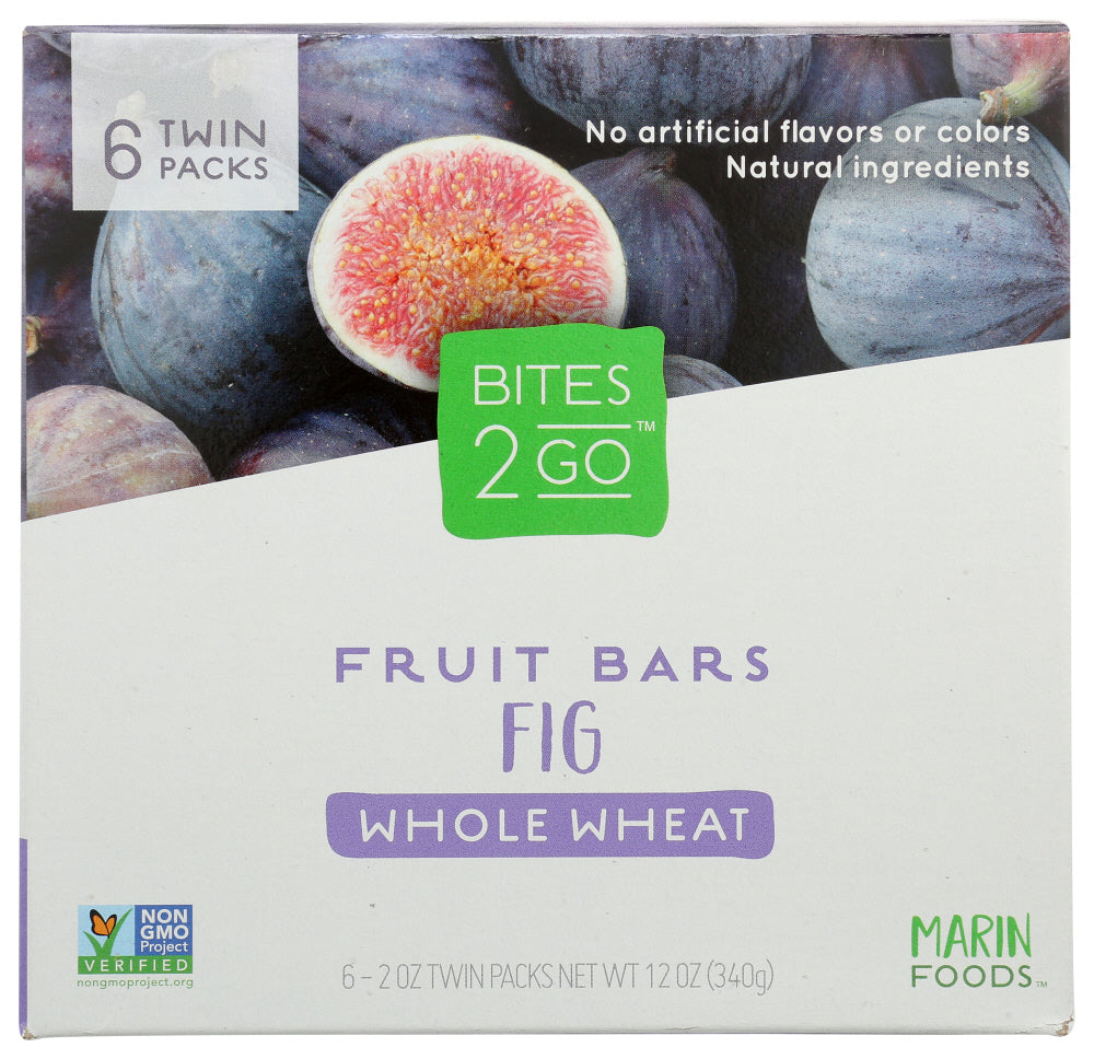 Bites2go: Whole Wheat Fig Bars, 12 Oz