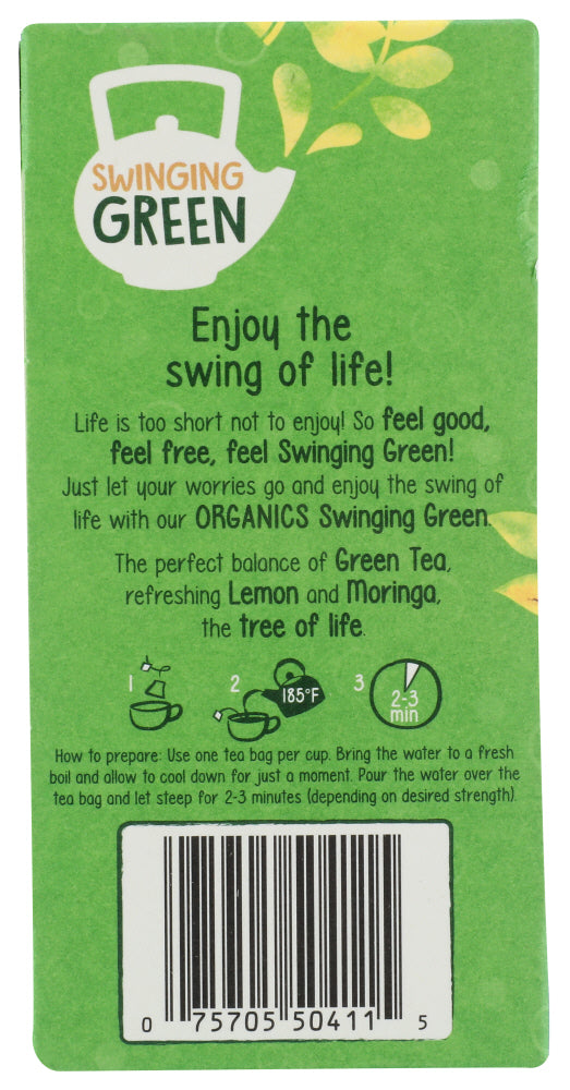 Teekanne: Tea Swinging Green Org, 20 Bg