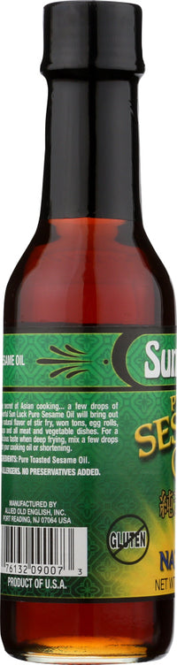 Sun Luck: Oil Sesame Pure, 5 Oz