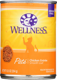 Wellness: Chicken Entree Smooth Loaf Cat Food, 12.5 Oz