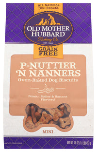 Wellness: P-Nuttier N Nanners Biscuits Dog Treats, 16 Oz