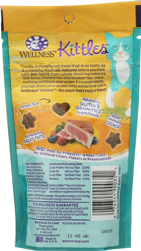 Wellness: Cat Food Tuna Cranberry, 2 Oz