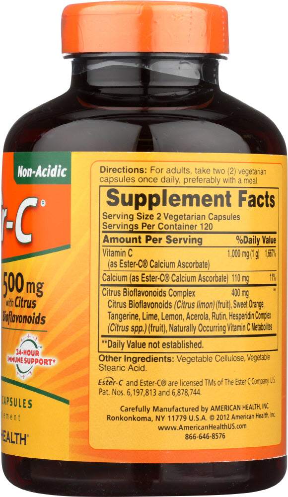 American Health: Ester-C 500Mg With Citrus Bioflavonoids, 240 Vc