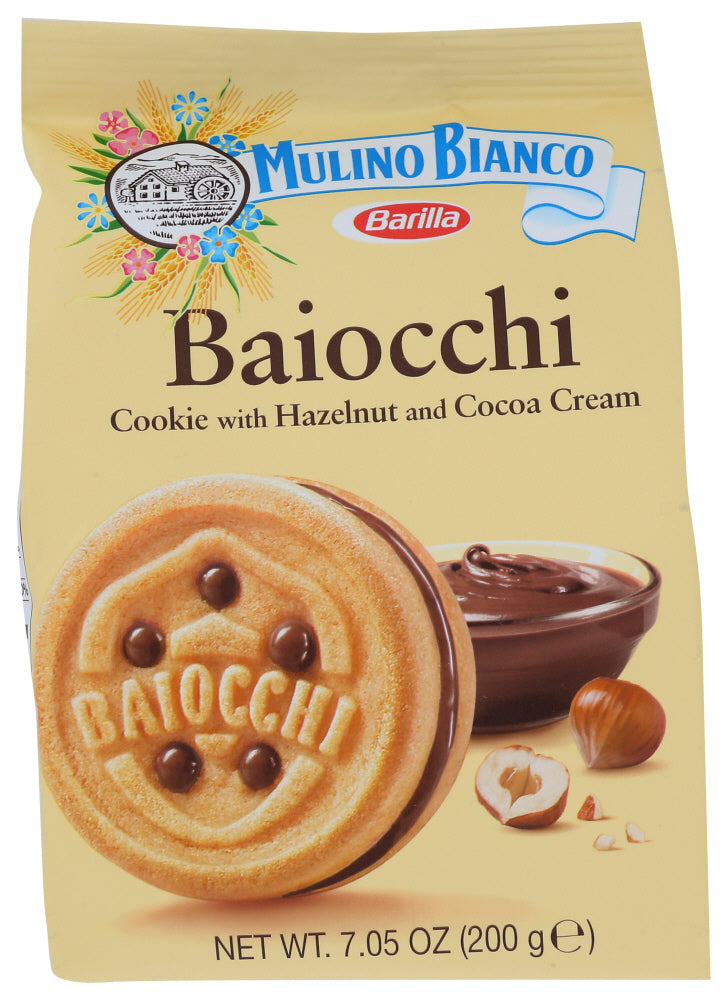 Mulino Bianco: Cookies Baiocchi, 7.05 Oz