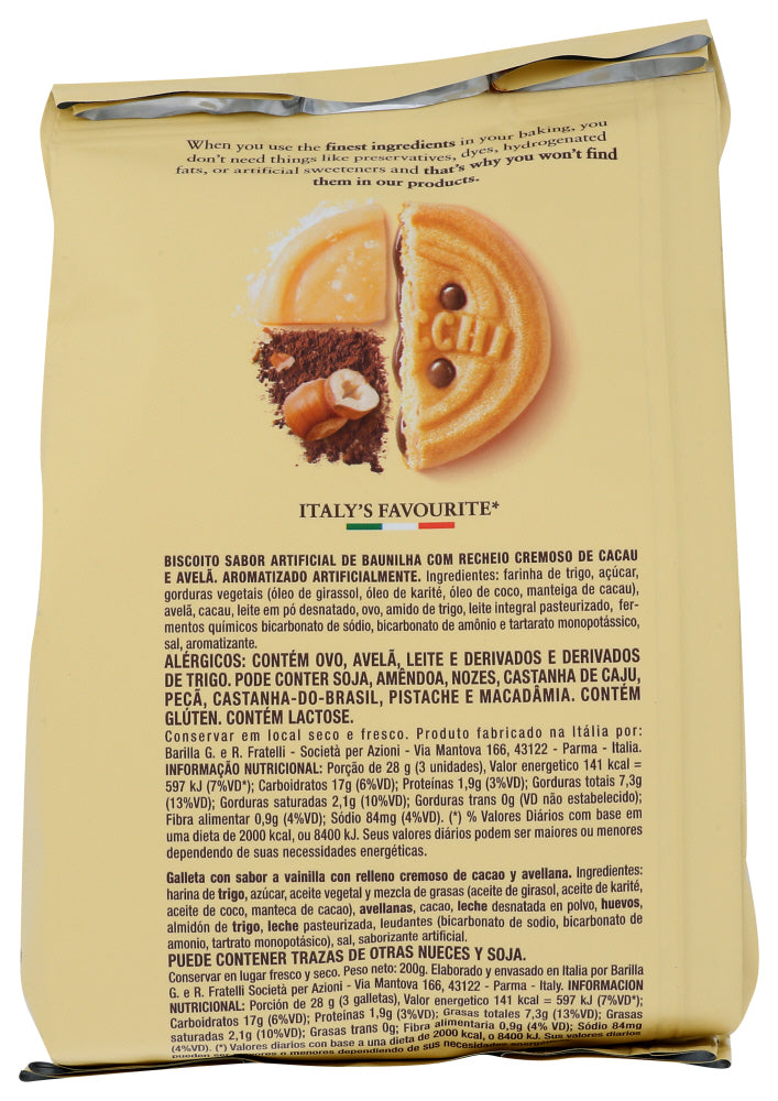 Mulino Bianco: Cookies Baiocchi, 7.05 Oz