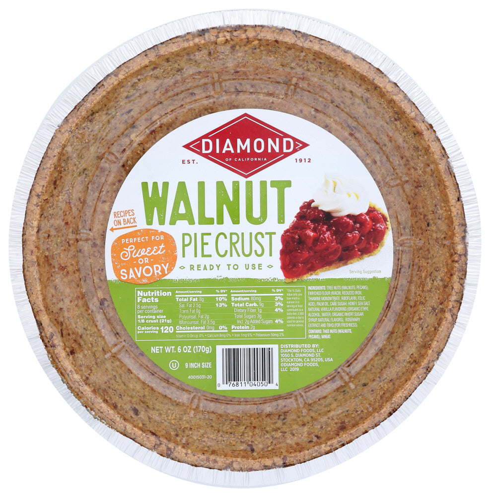 Diamond: Shell Pie Walnut, 6 Oz