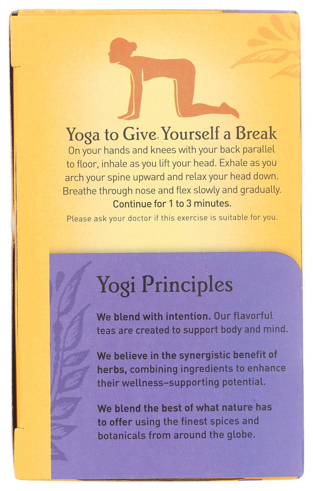 Yogi Teas : Tea Blbrry Sge Strss Rlf, 16 Bg