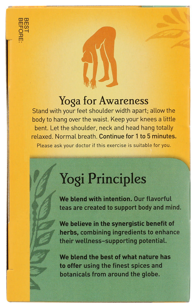 Yogi Teas: Tea Egyptian Licorice Mint Caffeine Free, 16 Bg