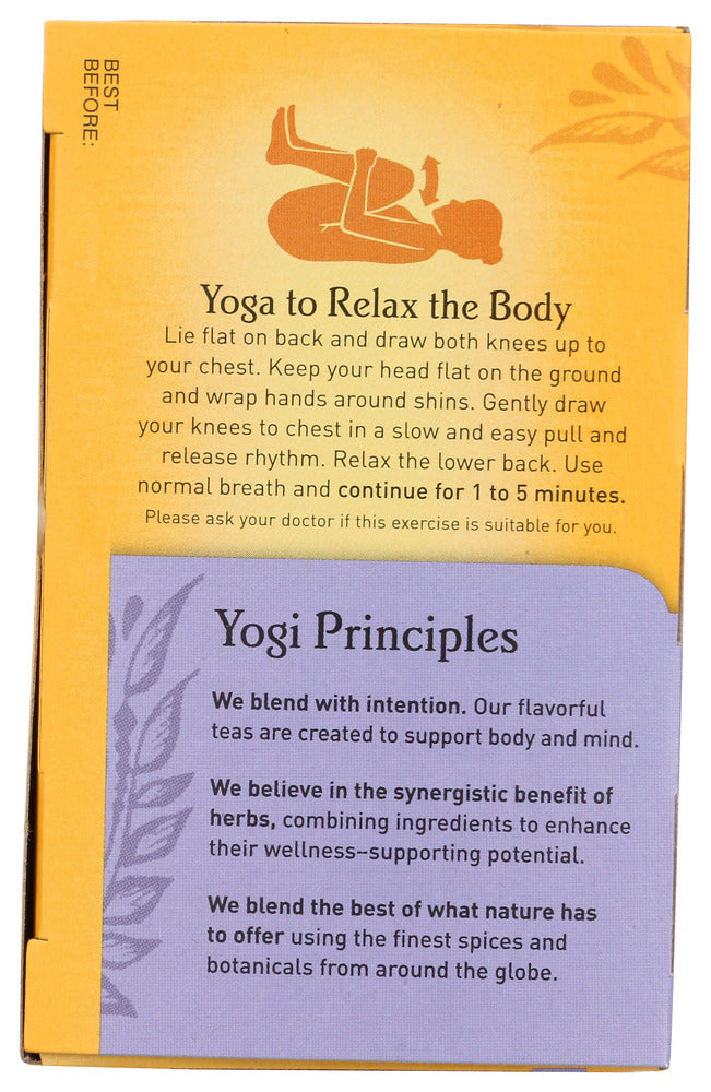 Yogi Teas: Kava Stress Relief Natural Organic Caffeine Free, 16 Tea Bags