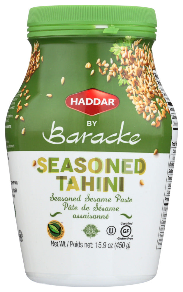 Haddar: Seasoned Tahini, 16 Oz