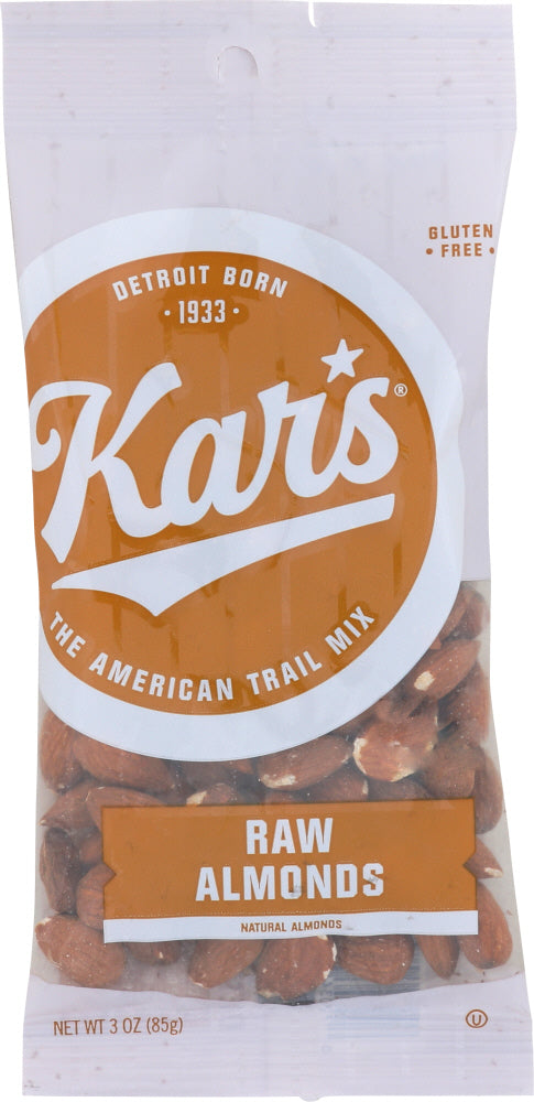 Kars Nut Products Company: Raw Almonds, 3 Oz