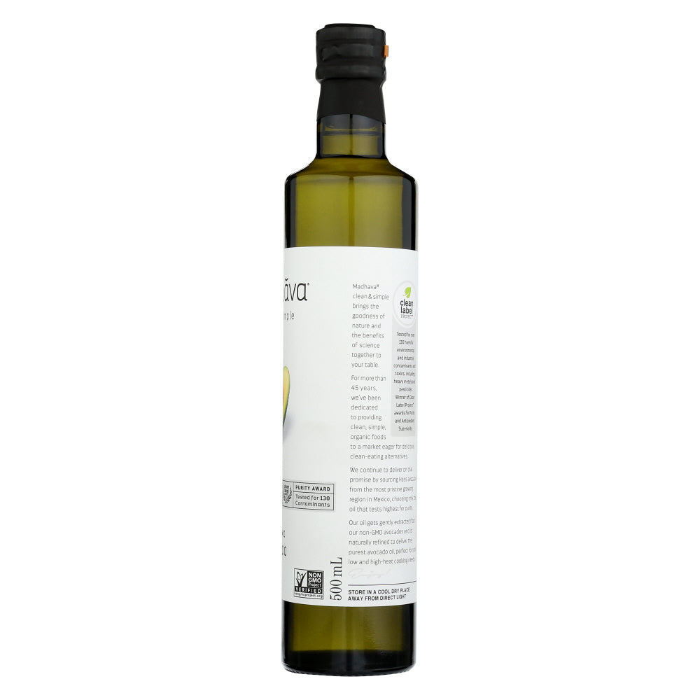 Madhava: Oil Avocado, 500 Ml