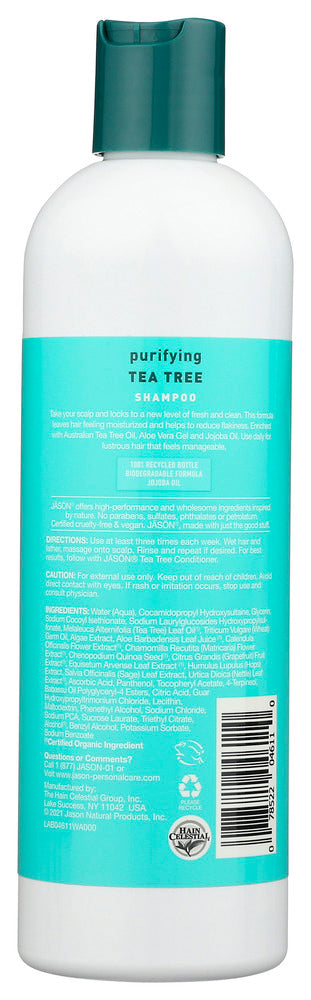 Jason: Purifying Tea Tree Shampoo, 12 Oz