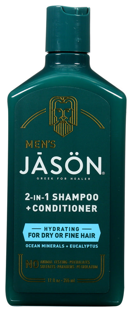 Jason: Hydrating 2 In 1 Shampoo Plus Conditioner, 12 Oz