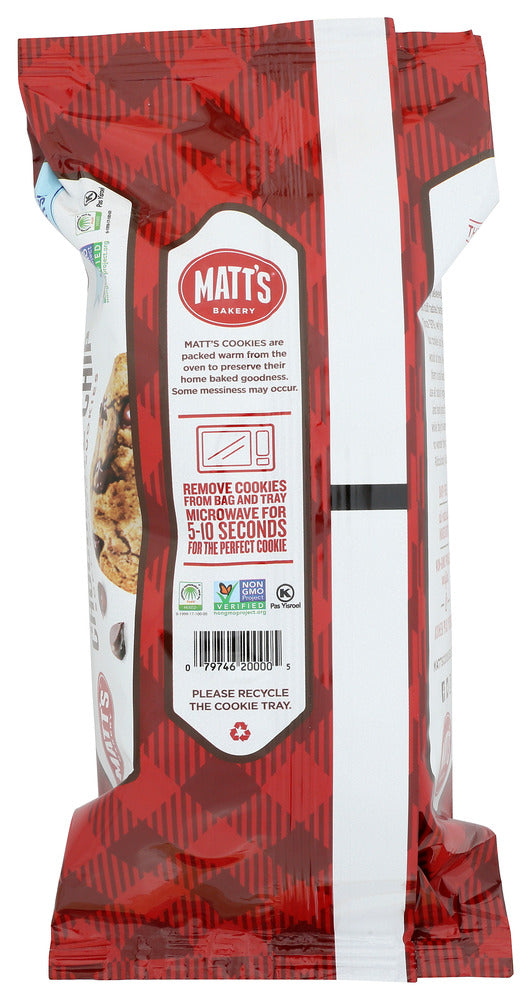 Matts Cookies: Chocolate Chip Cookies, 10.5 Oz