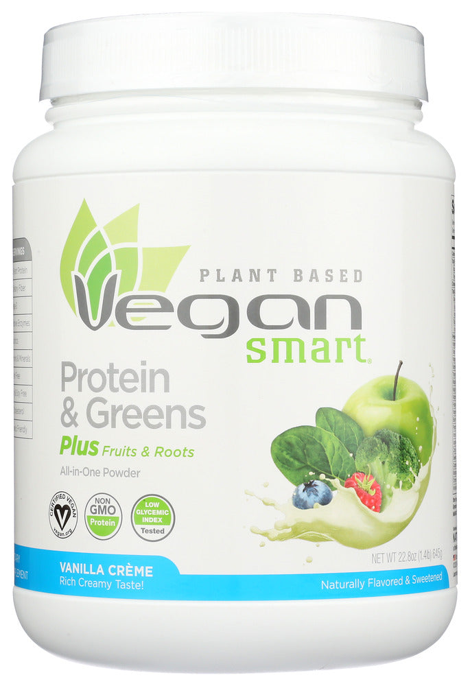 Naturade: Vegansmart Protein And Greens Vanilla Creme Powder, 22.8 Oz