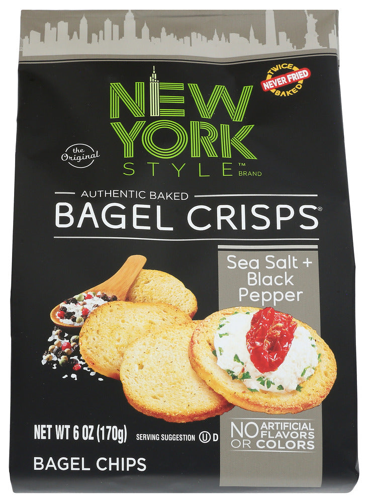 New York Style: Bagel Crsp Sslt Crk Ppr, 6 Oz