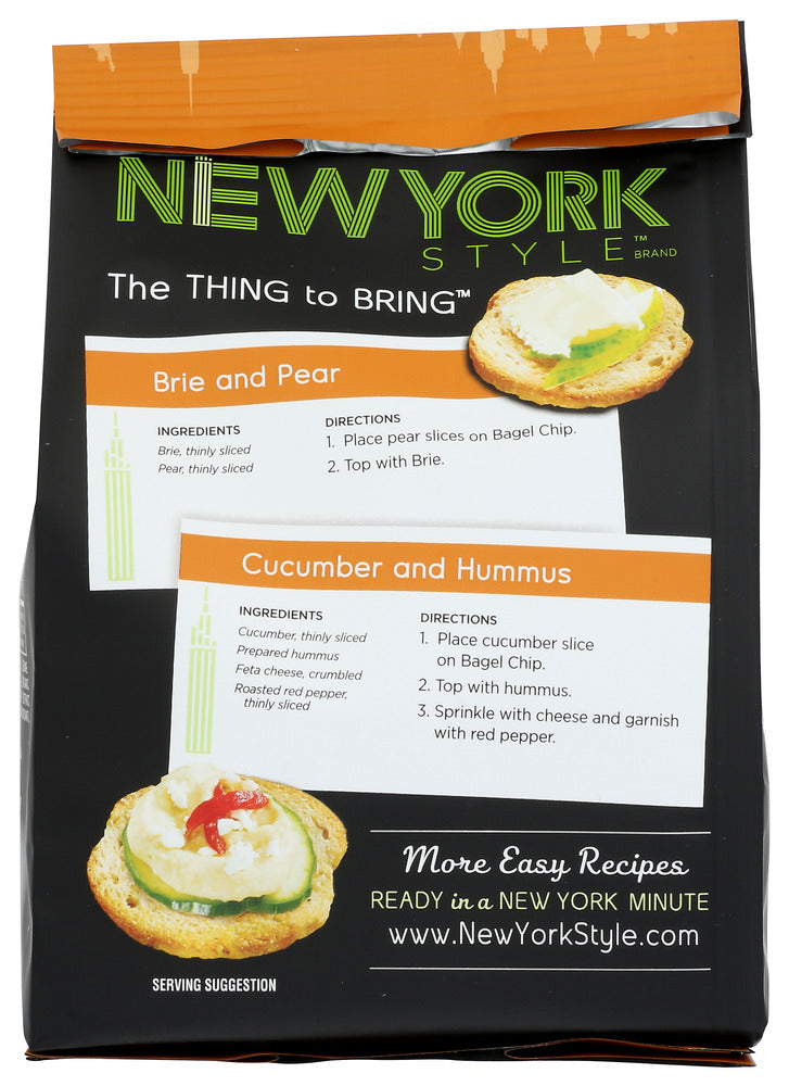 New York Style: Bagel Crisp Sesame, 6 Oz