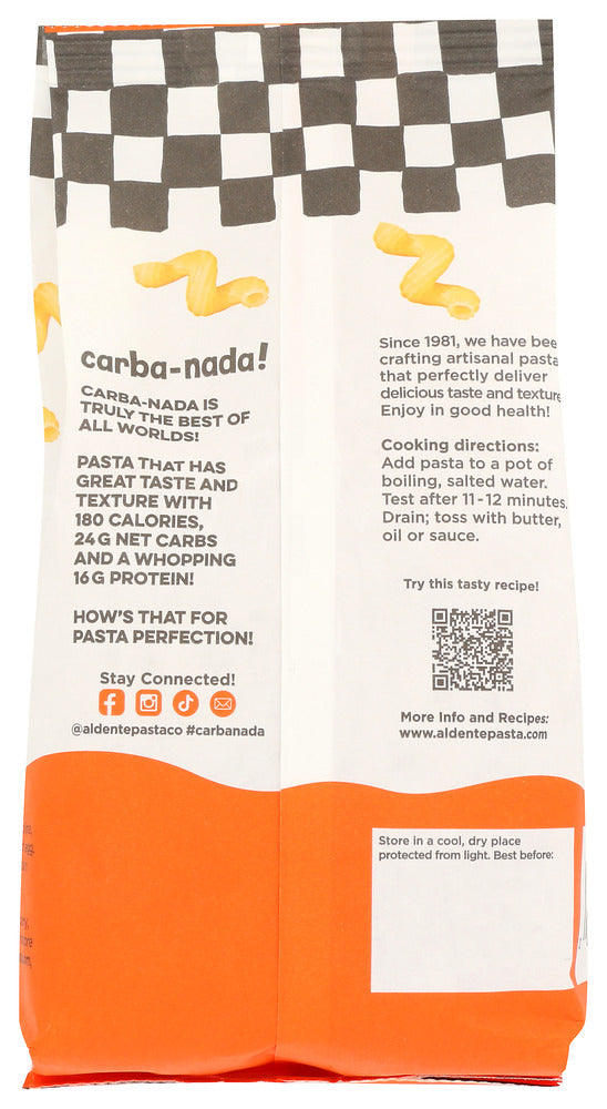 Al Dente: Carba Nada Cavatappi, 12 Oz